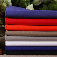 2022 vêtements en tissu de vêtements de travail uniformes tissés Tc les plus vendus 200gsm chemise/t-shirt en sergé teint motif uni 16s * 12s pour les robes