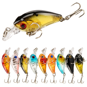 Kit de leurre de pêche méné dur Wobbler Swimbait leurres en plastique pour bar brochet truite manivelle pêche appât dur artificiel - Product Image 1
