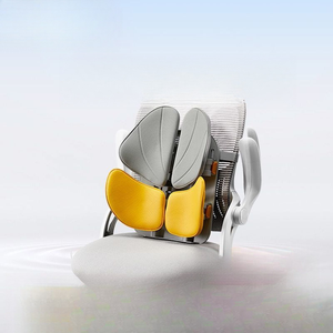 Customized 3D Quilted Memory Foam <b>Back</b> <b>Support</b> Gel Cushion Lumbar Ergonomic <b>Office</b> <b>Chair</b> Car Nursing Pillow Mesh <b>Office</b> Massage - Product Image 1