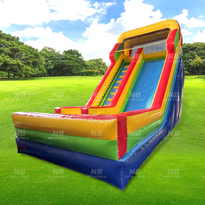 Tùy chỉnh Ngoài Trời Dành cho người lớn thương mại trượt nước Inflatable giá rẻ sân sau trượt bơm hơi - Product Image 3