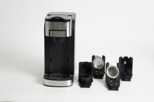 Máquina de café inteligente programable, última tecnología de pantalla táctil, eléctrica, Compatible con café molido <span class=keywords><strong>Nespresso</strong></span> Dolce Gusto - Product Image 5