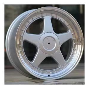 Llantas de labios profundos YXQ Rep 18 * 8j 18 * 9.5j escalonadas 5X112/5X120 aleación 18 pulgadas ruedas de coche de pasajeros para <span class=keywords><strong>BMW</strong></span> F30 E46 E60 E36 <span class=keywords><strong>E</strong></span> <span class=keywords><strong>39</strong></span> - Product Image 1