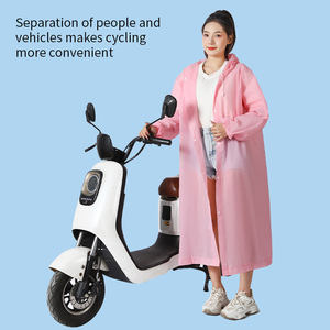 <span class=keywords><strong>Impermeabile</strong></span> <span class=keywords><strong>impermeabile</strong></span> da <span class=keywords><strong>donna</strong></span> lunga Eva emergenza pioggia per Poncho antivento per tour all'aperto - Product Image 4