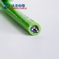 Cable Flexible Híbrido de Cobre Trenzado CAT6 de 8 Núcleos Personalizable para Transmisión de Señal y Energía de Alto Voltaje IP68