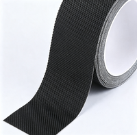 Bande adhésive en caoutchouc antidérapante à motif quadrillé en acrylique – Bande d'étanchéité durable et imperméable pour applications domestiques quotidiennes