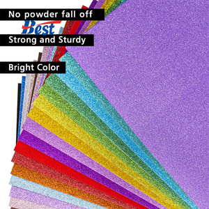 Nhà Sản Xuất Bán Buôn Tùy Chỉnh Chất Lượng Cao A4 Đầy Màu Sắc Long Lanh Cardstock Giấy Sheets - Product Image 2