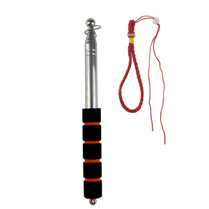 Vente chaude : Mât de drapeau télescopique en acier inoxydable, pointeur de guide touristique, mât de drapeau pour enseignement, accessoire de présentation pratique pour - Product Image 3