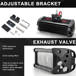 Barre lumineuse LED 6D Slim 120W super lumineuse 12V pour camions tout-terrain, garantie 2 ans - Meilleures ventes - Product Image 5