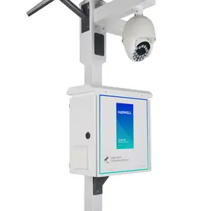 Harwell-carcasa de cámara de Tv al aire libre, gabinete de Cctv para exteriores, estante de Cctv, rollo de acero en frío 6u