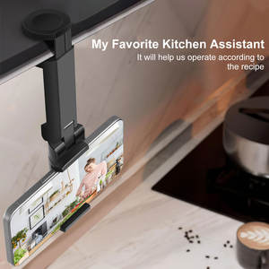 Support de téléphone essentiel de voyage; support de téléphone d'avion; support de téléphone portable de bureau; assistant de cuisine; réglage d'angle libre - Product Image 6