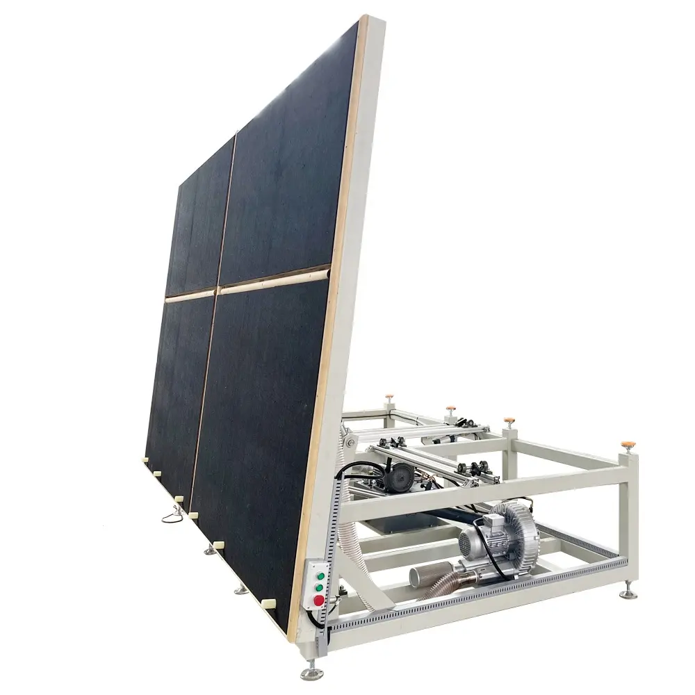हाइड्रोलिक अर्ध स्वचालित डिजिटल मैनुअल ऑपरेटिंग फ्लोट कम-ई फ्लैट दाग कांच काटने की मेज