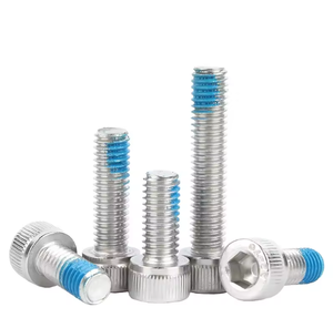 Tornillo de Cabeza Hexagonal Larga con Rosca Interna Nylock, Acero Inoxidable ANSI AISI SS 304 316 316L A2 A4 70 80 - Product Image 6