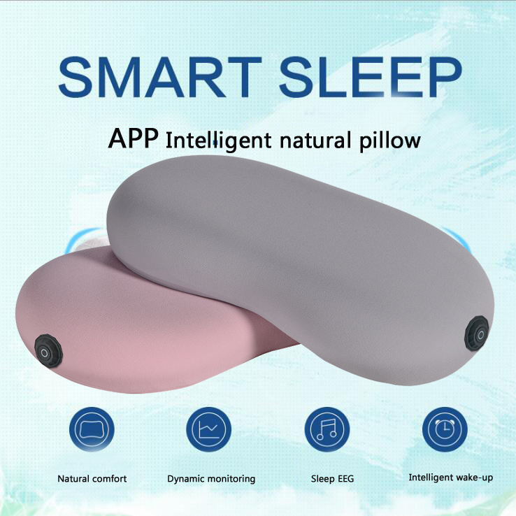 RSH smart controllable pillow BLE Tuya App Control Heated Smart Neck Massage Pillow Travel Pillow Massager