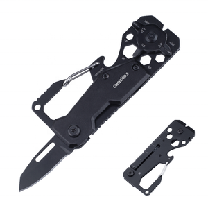 14 في 1 أدوات بطاقة جيب قابلة للطي للتخييم والمشي لمسافات طويلة للأغراض الصناعية أدوات بطاقات متعددة الوظائف للبقاء على قيد الحياة في الهواء الطلق أدوات يدوية - Product Image 1