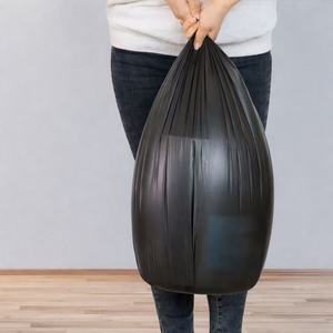 Sacs poubelle noirs biodégradables jetables pour les déchets de cuisine, sacs poubelle compostables en rouleau de 13, 30, 39 gallons - Product Image 3