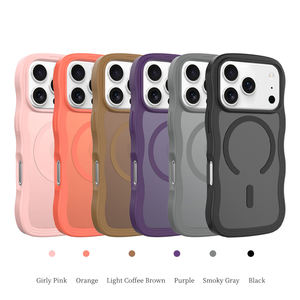 เคส Skin-Feel Matte Wave สำหรับ iPhone 17 ซีรีส์  ฝาหลังป้องกันแบบแม่เหล็กดูดซับแรง  พร้อมสีสันทันสมัยให้เลือก 6 สี - Product Image 3
