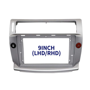 Marco de Radio para Automóvil Android Meihua de <span class=keywords><strong>9</strong></span> Pulgadas, Kit de Accesorios Interiores para CITROEN C-QUATRE C4 2008-2011, Plateado - Product Image 6