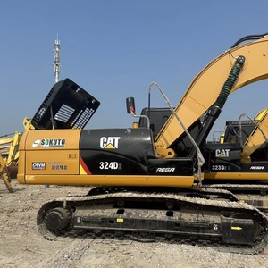 Excavadora Mediana Usada de Alta Calidad Caterpillar 324D, Origen Japón, 24 Toneladas, Bajo Precio, EPA/CE, Caterpillar en Stock - Product Image 1