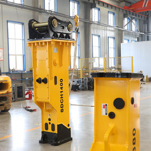 OEM Fábrica Preço Silenciado Tipo Caixa Hidráulica Disjuntor Demolição Martelo Rock <span class=keywords><strong>Breaker</strong></span> para 20 Ton Escavadeira - Product Image 1