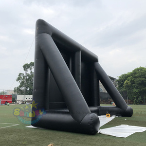 Pantalla de proyección trasera inflable para conducir <span class=keywords><strong>en</strong></span> cine, pantalla de <span class=keywords><strong>película</strong></span>, venta al por mayor - Product Image 4