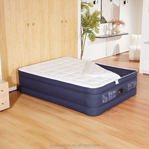 Kasur Angin Ukuran <span class=keywords><strong>Queen</strong></span> dengan Pompa Kecepatan Tinggi Terintegrasi, Kasur Angin Premium <span class=keywords><strong>Double</strong></span> <span class=keywords><strong>High</strong></span> Pillow Top untuk Tamu, Berkemah & Rumah - Product Image 5