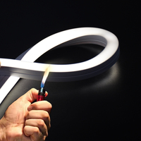 Tube en silicone caoutchouc flexible et imperméable pour éclairage au néon LED