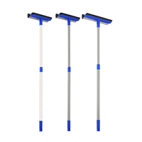 Racloir éponge extensible pour vitres de maison Vente en gros Nettoyeur de vitres de maison Outil de nettoyage de vitres Racloir éponge extensible