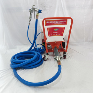 OBO 1022 2.2KW petite machine de pulvérisation de mortier de ciment mur plâtre de pulvérisation de ciment grande trémie pistolet moteur pompe moteur noyau composants - Product Image 1