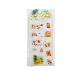1 hoja por paquete serie <span class=keywords><strong>de</strong></span> <span class=keywords><strong>sueños</strong></span> transparentes pegatinas <span class=keywords><strong>de</strong></span> goteo manual material Collage luz Europea retro DIY 6 modelos - Product Image 5