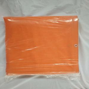 Bâche en PVC ignifuge de qualité supérieure, <span class=keywords><strong>sur</strong></span> <span class=keywords><strong>mesure</strong></span>, 20 pieds x 20 pieds, orange, 300 GSM, ignifuge - Product Image 5