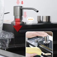 Évier de cuisine en acier inoxydable fait main, design cascade, multifonctionnel