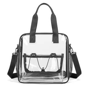 Bolso Tote Transparente de PVC para Natación y Viajes, Almacenamiento para Vacaciones - Product Image 3