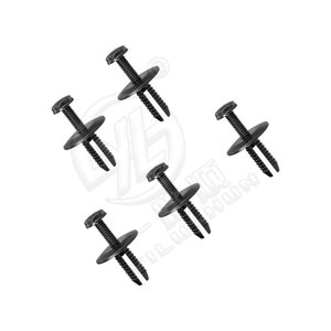 Bmw <b>Car</b> Side Skirt Wheel Arch Inner Liner Rivet <b>Clip</b> B321 For Repair Replacement Black - Product Image 2