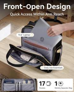 Free sample Personalized Men's Travel Computer Trolley <b>Bags</b>: <b>Multipurpose</b> Wheeled Laptop Backpack Rolling <b>Bag</b> - Product Image 6