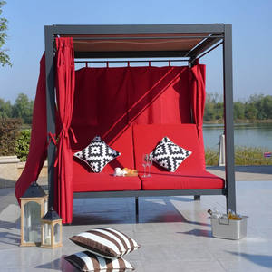 Không thấm nước mây Patio đồ nội thất giải trí hồ bơi ngồi có thể ngả giường hồ bơi ngoài trời Sun <span class=keywords><strong>Lounger</strong></span> ghế bãi biển - Product Image 1