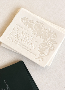 <span class=keywords><strong>Invitaciones</strong></span> de Boda Personalizadas con Impresión Tipográfica y Sobres, Plantilla de Tarjeta de Invitación de Boda, Estilo Boho Simple con Relieve - Product Image 5