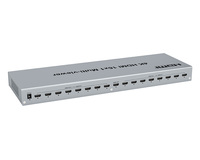 Conmutador Multivisor de Pantalla Cuádruple 4K HD HDTV 16x1, Conmutador de Pantalla Múltiple sin Interrupciones de 16 Entradas y 1 Salida