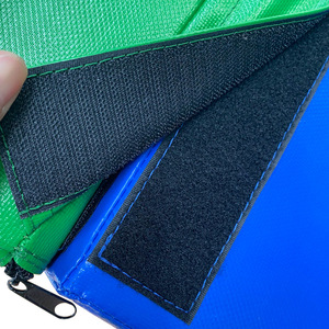 Kotak Vaulting lembut senam anak-anak peralatan senam matras biru tempat bermain multifungsi tikar <span class=keywords><strong>4</strong></span> tingkat kotak lompat kulit PU - Product Image 6