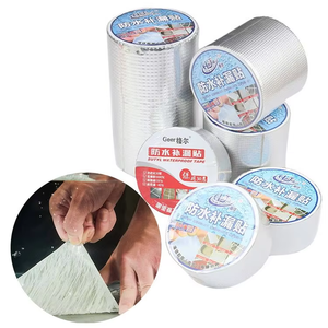 Ruban d'étanchéité ultra-résistant, imperméable, auto-adhésif au butyl pour la réparation des fuites, idéal pour les tuyaux, les toits et les gouttières - Product Image 1