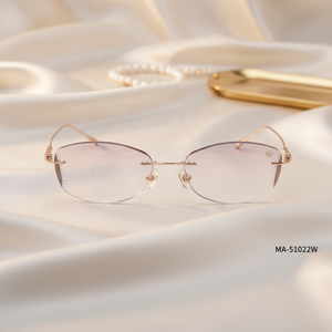 نظارات فاخرة مضادة للضوء الأزرق مع إطار مرصع بالألماس، نظارات مضادة للأشعة فوق البنفسجية للقراءة واستخدام الكمبيوتر، إطارات نظارات بصرية للنساء - Product Image 5