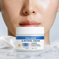 Crème Visage au Collagène et Rétinol en Gros, Enrichie en Vitamine E et Huile de Jojoba, Texture Riche Nourrissante pour une Peau Douce – Produits de Beauté