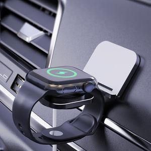 แท่นชาร์จนาฬิกาแบบไร้สายสำหรับ<span class=keywords><strong>รถ</strong></span>ยนต์แท่นชาร์จทำจากซิลิโคนทำจากอลูมิเนียมหรูหรา - Product Image 3