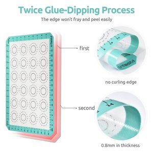 Non-Stick Silicone Pastry Mat Reusable Rolling Pad <strong>for</strong> <strong>Baking</strong> And Dough - Product Image 2