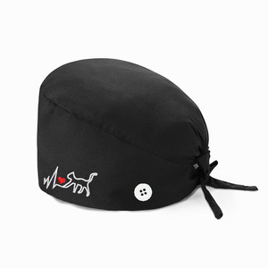 หมวกผ่าตัดผ้าฝ้ายระบายอากาศได้ดี ปัก/สกรีนโลโก้ตามสั่ง สำหรับพยาบาลและแพทย์ - Product Image 6