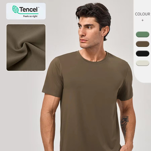 Camiseta Deportiva Casual para Hombre de Alta Calidad, Fabricada con Poliéster y Spandex, Camiseta de Gimnasio para Hombre - Product Image 1