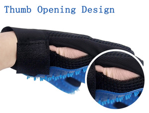 Cepillo para acicalamiento de gatos, guante para mascotas, baño, masaje, removedor de pelo - Product Image 5