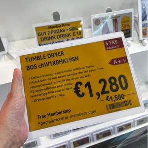 10.1/14/15.6-Inch Single-Sided/Double-Sided Electronic Price Tag, Digital Signage Display, Commodity Price Information Display - Product Image 1