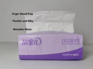 Großhandel Xin Mier 100% Frischholzfaser 4-lagiges Weiches Gesichtstuch Umweltfreundlich ISO9001 CE-Zertifiziert für den Hausgebrauch Taschentücher - Product Image 3