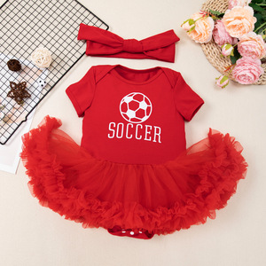 Vestido de Princesa Navideño para Bebé, Moda Otoñal, Estampado de Papá Noel, Rojo y Verde, Tul, Malla, Conjunto de 2 Piezas, Falda y Romper para Fiesta de Recién Nacido - Product Image 6