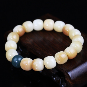Bodhi Root <b>Bracelet</b> 10x11mm 11x12mm A Touch Of Green Unisex Gift Fashion Beaded <b>Bracelets</b> - Product Image 4